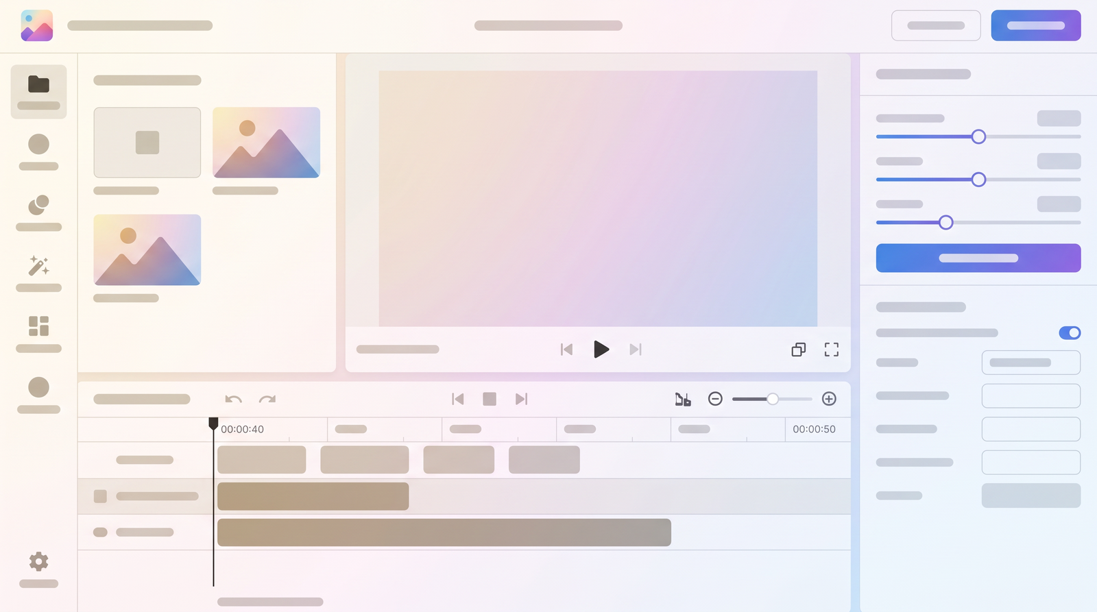 PromeAI editing features
